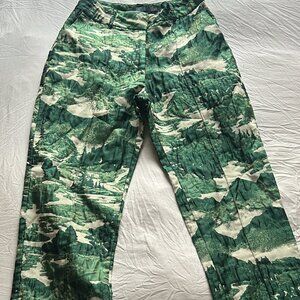Vintage forest green pants